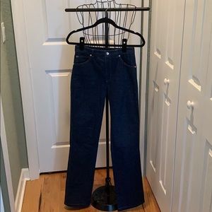 Escada High Rise Dark Blue Jeans